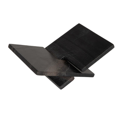 Bloomingville Decorative Marble Book Holder, Ebony