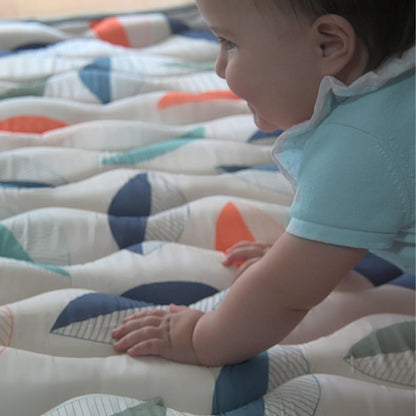 Discover the Pupilo 3-in-1 Baby Play Mat, Toddler/Baby Seat & Quiet Time – Surprising Thick Non-Slip Foam Mat. Quick and Easy Clean | Fits in Baby Playpen, Perfect for Tummy Time, Crawl & Safe Play