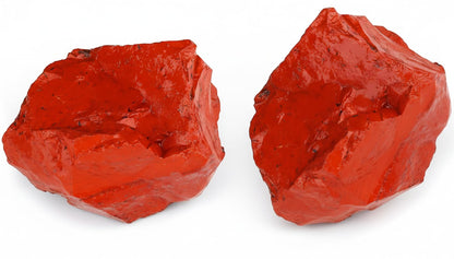 Healing Crystal Stones, 1.25-2.0" Large Reiki Healing Gemstones Natural Tumbled Polished Stones for Energy Witchcraft Therapy Meditation Pack 2 (Red Jasper)