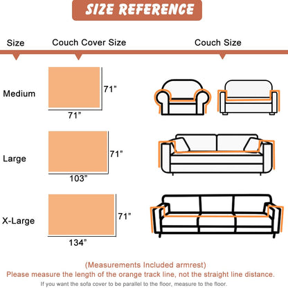 VOPHIA Couch Cover Blanket Boho Sofa Covers Reversible Two-Sided Woven Sofa Slipcovers for Christmas-Washable Thick Soft Throws Cover Blankets for Living Room Home Decor (Maple Leaf, Medium)