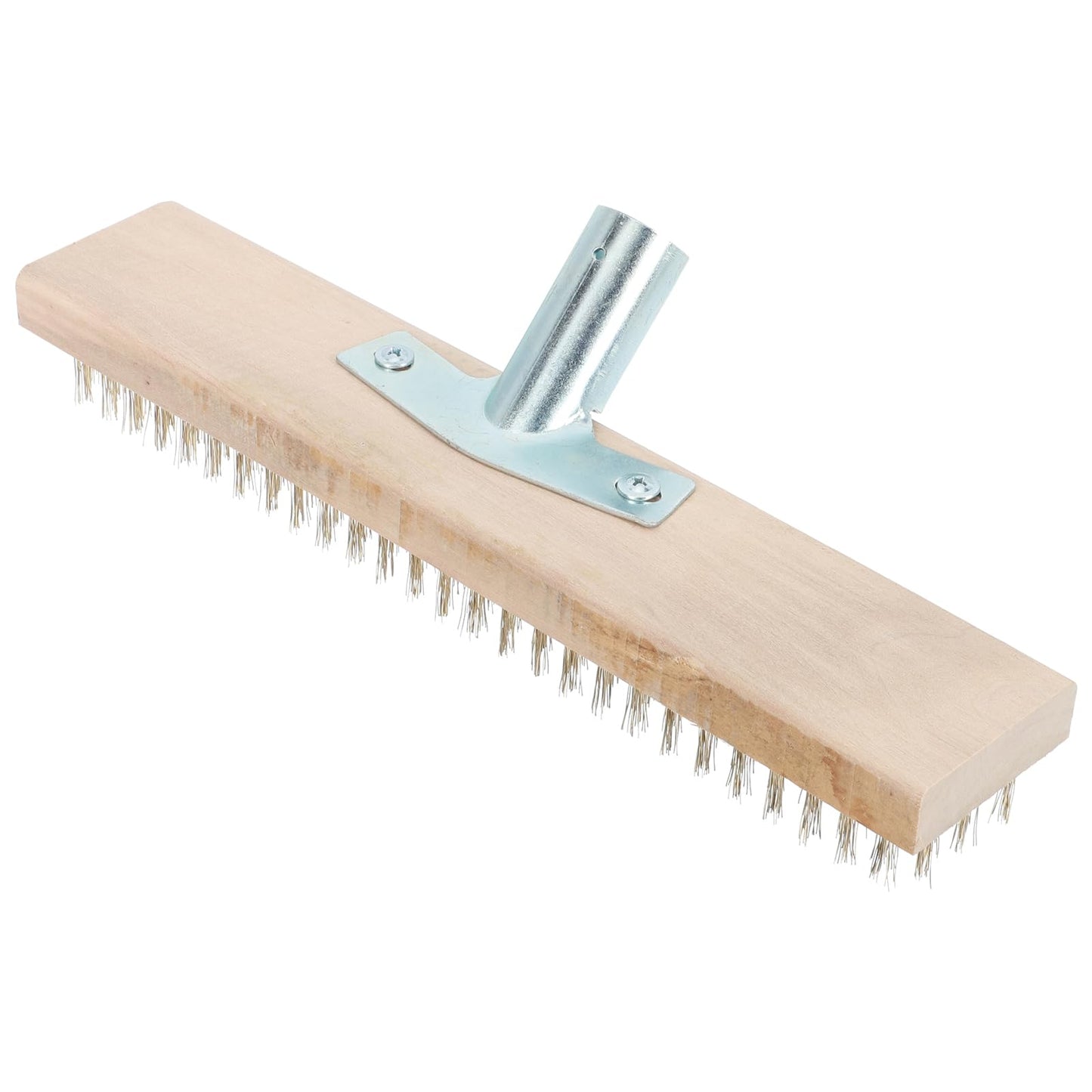 Yardwe Moss Cleaning Brush 11.81In Garden Removal Brush for Narrow Spaces Attach to Standard Broom or Rake Handles Ideal for Patio Lawn and Sidewalk Cleaning