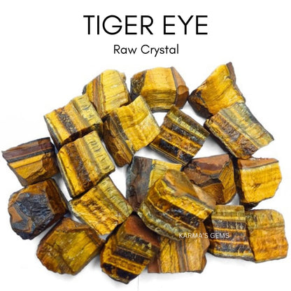 Crystals, Rocks, Jade, Crystals and Healing Stones, Witchcraft Supplies, Healing Crystals, Stones, Healing Stones, Rock Collection, Agate, Raw Stones (Tiger Eye, 2 Pcs)