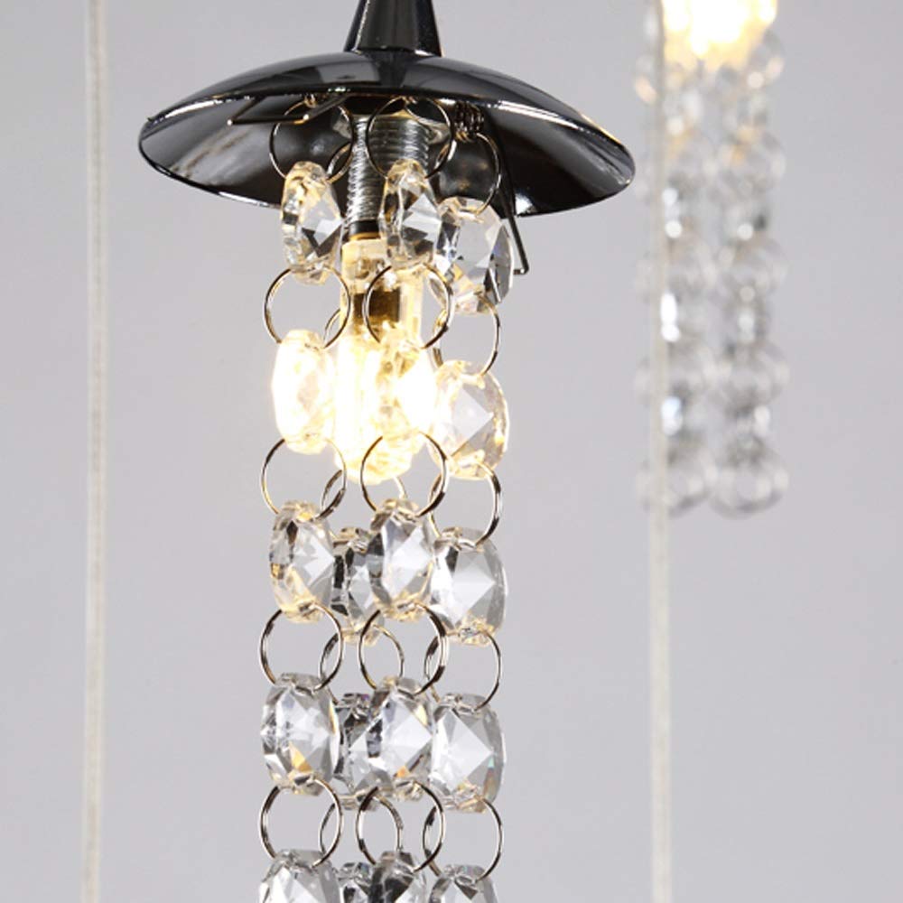 VOKJIAIN 30x150cm Duplex Creative Ceiling Light 6 Lights Bubble Balls Restaurant Long Chandelier Modern Minimalist Chandelier for Living Room Nordic Art Personality Pen