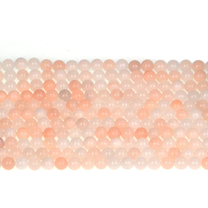 ICAI Beads 10mm Natural Pink Aventurine Stone Round Loose Stone Beads for Jewelry Making DIY Crafts Design 1 Strand 15" APPR.34-36pcs
