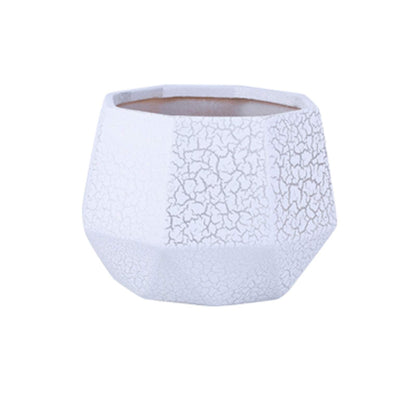 Plants Flower Pots Outdoor Indoor Garden Planters Ceramic Plant Containers with Drain Hole Modern Flower Pot for All House Plants Flowers Herbs Gardening Pot (Size : Brass)