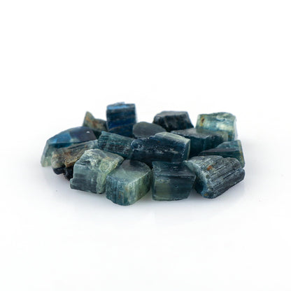 CRYSTALIS 100cts Natural Blue-Kyanite Raw Crystals, Loose Gemstone Wholesale Bulk Rough Jewelry Making Supply, Chakra And Healing Raw Stones, Wire Wrapping, DIY, Tumbling, Gem Collection