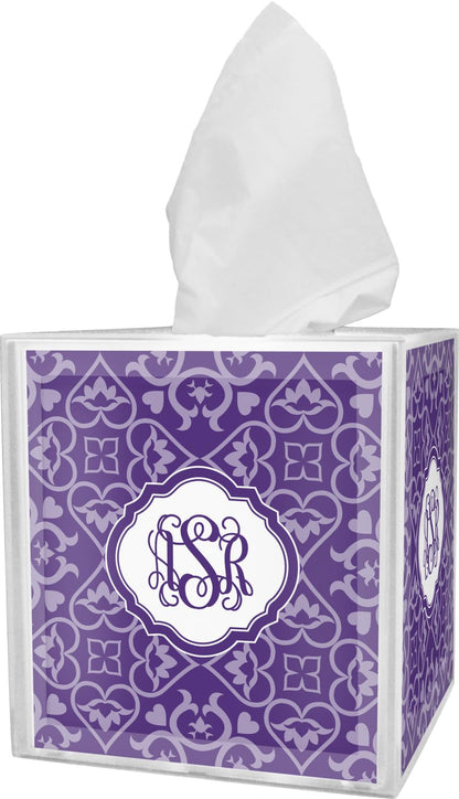 RNK Shops Personalized Lotus Flower Tissue Box Cover