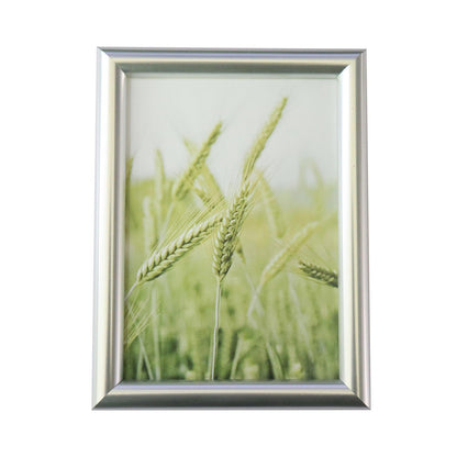 Tabletop Photo Frame - Plastic Composite Design for Home Decor (Silvery, 4X6)