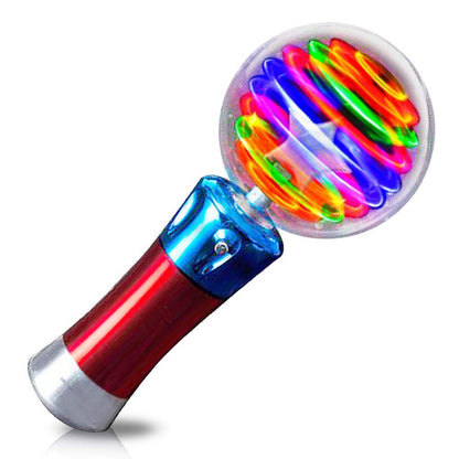 ArtCreativity Light Up Orbiter And Wand, Flashing LED Wands for Boys and Girls with Thrilling Colors, Batteries Included