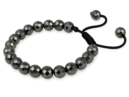 Amazing Gemstone Hematite Bracelet for Women - Chakra Mens Bracelet Protection Crystals and Healing Stones - Blessing Bracelet Spiritual Meditation Gift Christmas Stocking