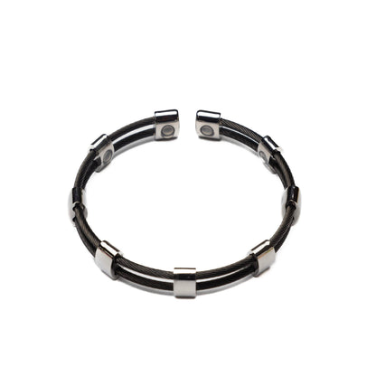 MAGNEHEALTH Magnetic Stainless Steels Bangles Bracelets for Women