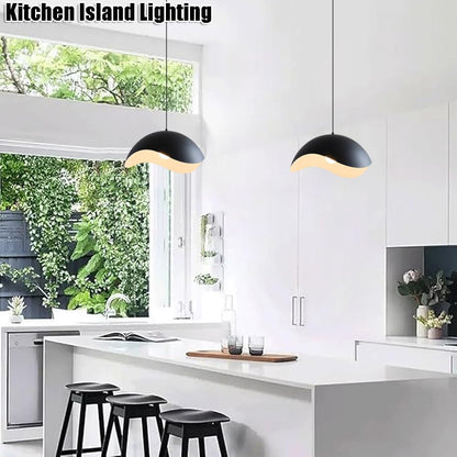 SSBHDM E26 Base Single Head Hanging Lamp, Creative Personality Iron Chandelier, Flush Mount Ceiling Pendant Light, Bedroom Dining Room Corridor Decoration Light Fixtures