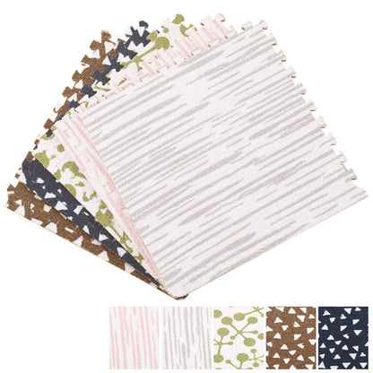 ALGFree Interlocking Floor Tiles Foam Puzzle Mat，1cm Thick Baby Toddler Crawling Mat Play Room Soft Playmats Easy Travel, Free Combination (Color : E, Size : 60x60x1cm-12pcs)