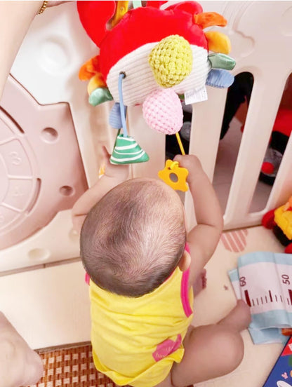 GZYFUVALW Car Seat & Stroller Toys for Babies 0-12 Months, Crab Infant Stroller Hanging Toys for Boys Girls