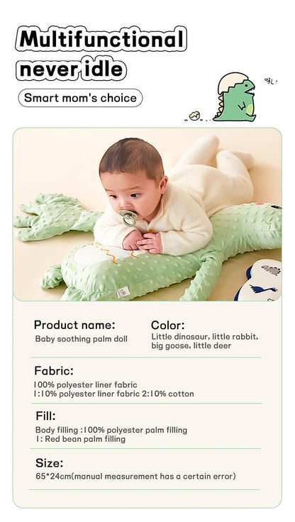 BiniTPGo Interactive Electronic Pet Plush Toy, Soothing Plush Gift for Toddlers, Perfect for Birthdays, Mothers, Expectant Mothers, and Pregnant Women (Green Dinosaur)