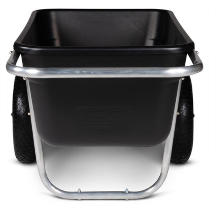 Smart Carts Premium Yard Cart - Strong, Lightweight, and Perfectly Balanced (16" Air Filled Wheels)