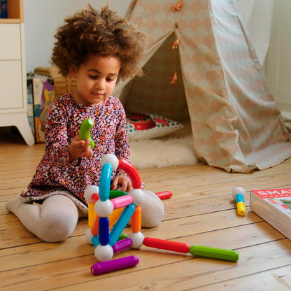 SmartMax Start Plus STEM Building Magnetic Discovery Set, Ages 1-6 (30 Pieces)