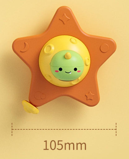 Yummy Baby 3PCS Suction Cup Spinner Toys for Girls and Boys, Perfect for Birthday, Sensory Bath Toys for Toddlers (3 Pack) (Set 2)