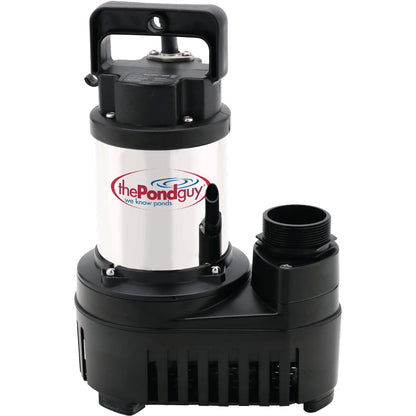 The Pond Guy RapidFlo Submersible Outdoor Water Pump, Perfect for Ponds, Waterfalls, Streams, Hydroponics & Pondless Features, Easy Install, Energy Saving, Quiet, Powerful Flow, Asynchronous, 4000 GPH
