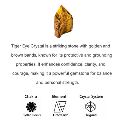 Onesmek Protection Tigers Eye Crystal Bracelet for Men - Healing Crystal Tiger Eye Gemstone Bead Mens Bracelet 6mm, Premium Cylindrical Stone Beads Bracelets Crystals Jewelry Birthday Gifts for Him