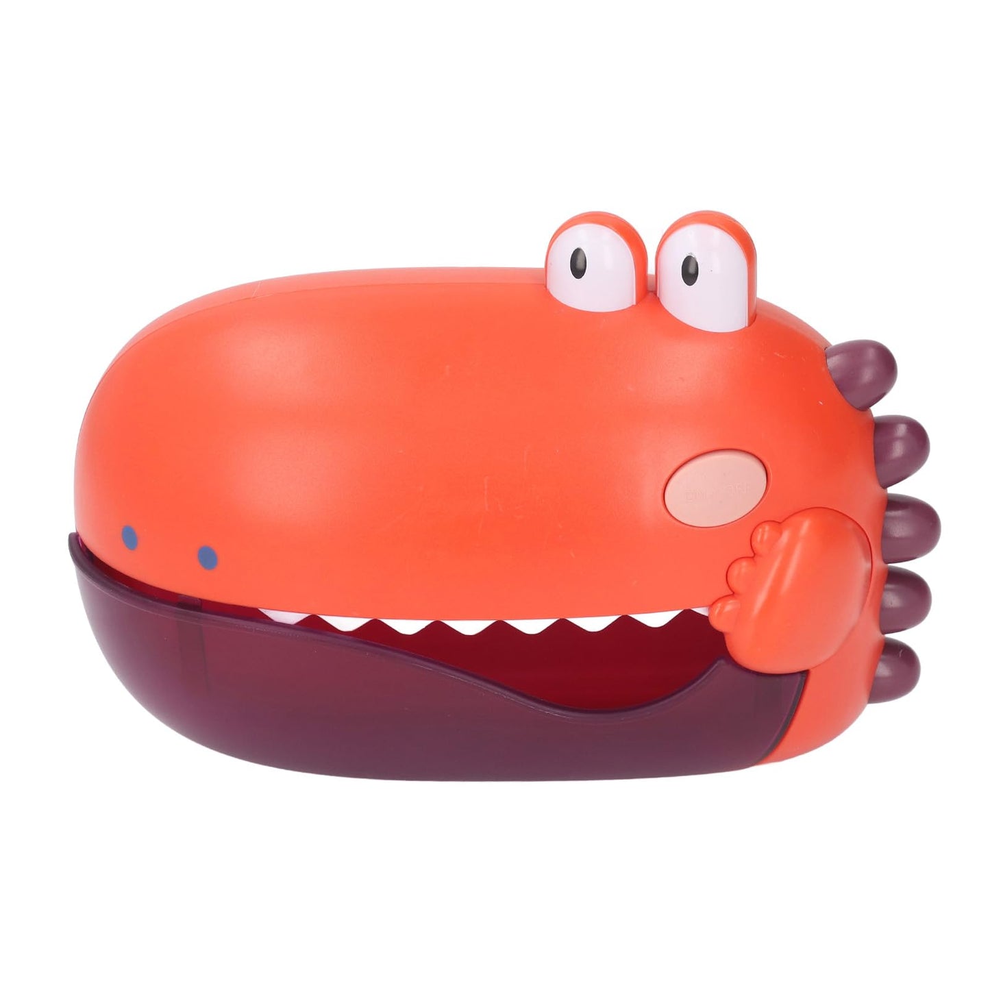 Bubble Machine Bad Toys, a Touch Activation Easy to Install Bubble Bath Bath Toy Cartoon Automatic for Babies for The Bathtub (Orange)
