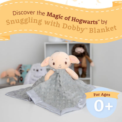 Kids Preferred Harry Potter 12 Inch Dobby Baby Lovey Security Blanket Snuggle Toy Stuffed Animal for Newborn Infants and Babies