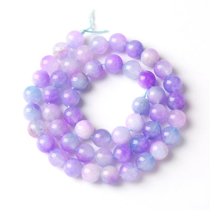 6MM 60PCS Natural Stone Dream Chalcedony Beads for Jewelry Making DIY Bracelet