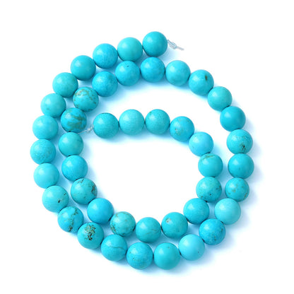 6MM 60PCS Natural Stone Turquoise Beads for Jewelry Making DIY Bracelet