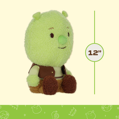 Shrek Cuteeze Stuffed Plush Toy – 12 Inch Extra Soft Plushie – Crinkle Sound in Ears – Beans in The Body for Comforting Feel – Perfect Loveable Gift for Baby Boys & Girls