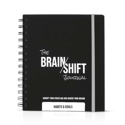 The Behavior Shift Brain Shift Journal (Habits & Goals) - 6 x 7 Inches Productivity journal - 13 week Guided Prompts for Habits, Goal setting & Personal growth- Gratitude & Manifestation journal
