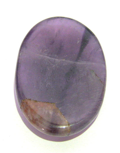 crystalmiracle Beautiful Amethyst Worry Thumb Stone Healing Crystal Thumb Stone for Wellness Reiki Feng Shui Calm Gifts, Perfect for Home & Office