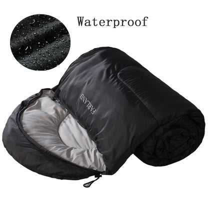 FARLAND Sleeping Bags for Adults Teens Kids with Compression Sack Portable and Lightweight for 3-4 Season Camping, Hiking,Waterproof, Backpacking and Outdoors