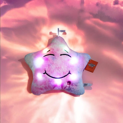 LoveHugs Musical Star Plush Sensory Light Up Newborn Autism Toys - Twinkle Twinkle Little Star Sensory Toys for Autistic Children