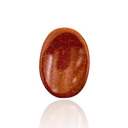Red Goldstone Thumb Worry Stones Metaphysical Gemstone Crystal Healing Reiki Men Women Gift FENG Shui Positive Energy Love Wellness Palm Stones Wicca Powerful
