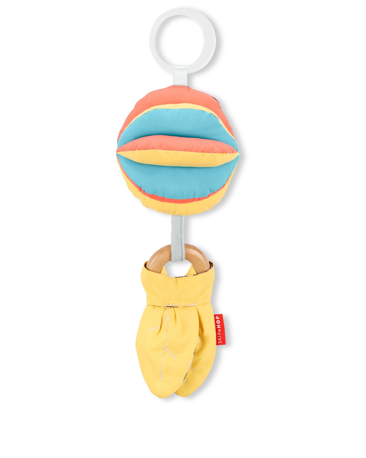 Skip Hop 3-in-1 Baby Activity & Teether Stroller Toy, Montessori Inspired 3-in-1 Stroller Toy