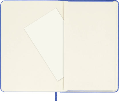 Moleskine Classic Notebook, Pocket, Plain, Hydrangea Blue, Hard Cover (3.5 x 5.5)