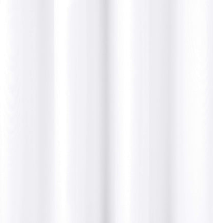 Amazon Basics Room Darkening Blackout Window Curtains 2 Panels with Grommets, for Living Room and Bedroom, 52 x 84 inches, White