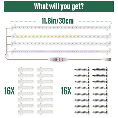 RooTrimmer 5-Tier Seed Starter Tray, Plant Stand with Grow Lights Full Spectrum Sunlike Plant Light for Indoor/Greenhouse Small Plant Pots, Cell Trays, Succulents, Seedlings Gardening