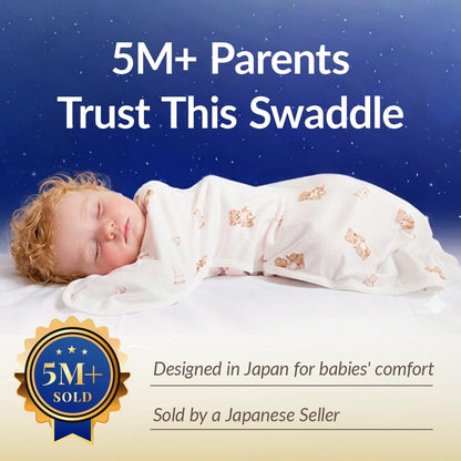 Coperta Newborn Swaddle Sack, IHDI Certified for Healthy Hip Development, Calms Startle Reflex for Better Sleep, 100% Cotton Wearable Blanket, Newborn Essentials (lemon, S)