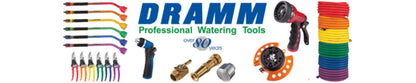 Dramm Twin Brass Hose Shut-Off Valve – Dual Garden Hose Water Control Splitter