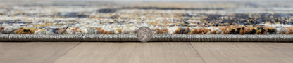 Keen Home Design Area Rugs - 48"x72" Non-Shedding, Thick Pile Abstract Rugs for Kitchen, Living Room, Bedroom, Dining Room, Entryway - Size: 4' x 6', Skies Multi