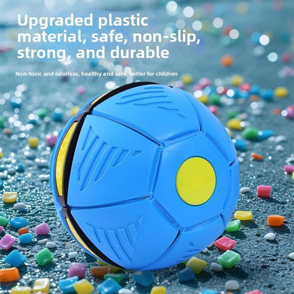 Seiyeje Magic Ball pop-up Bouncing Ball, Glowing and Flashing Bouncing Ball, Suitable for Fun Lighting,can be Played Indoors or Outdoors, Party Gift(2Pack, NO Lights)