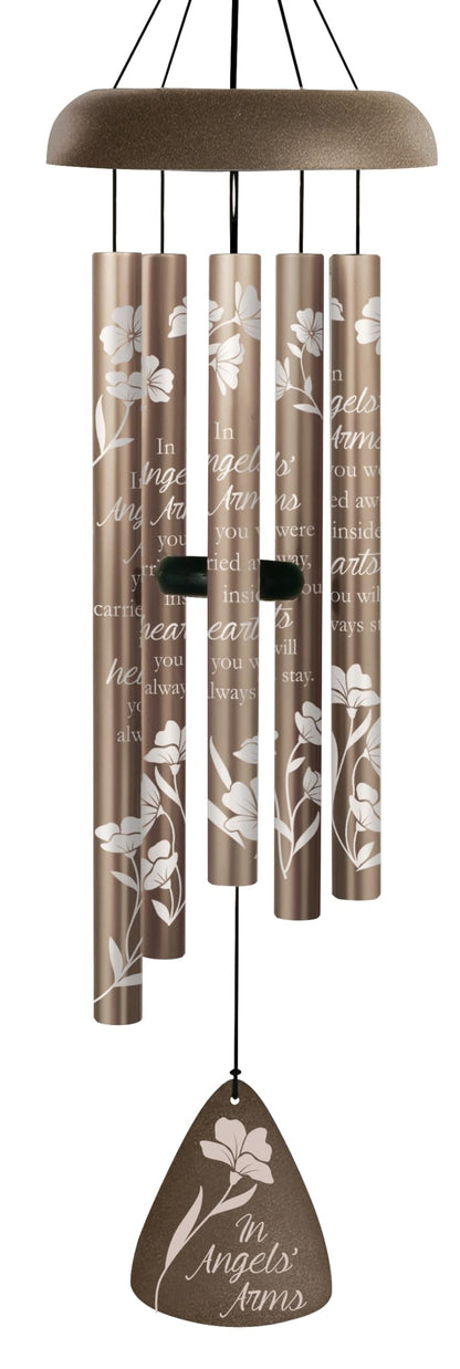 Carson 30" 'Angels' Arms' Memorial Wind Chime- Garden/Patio/Porch Outdoor Decor