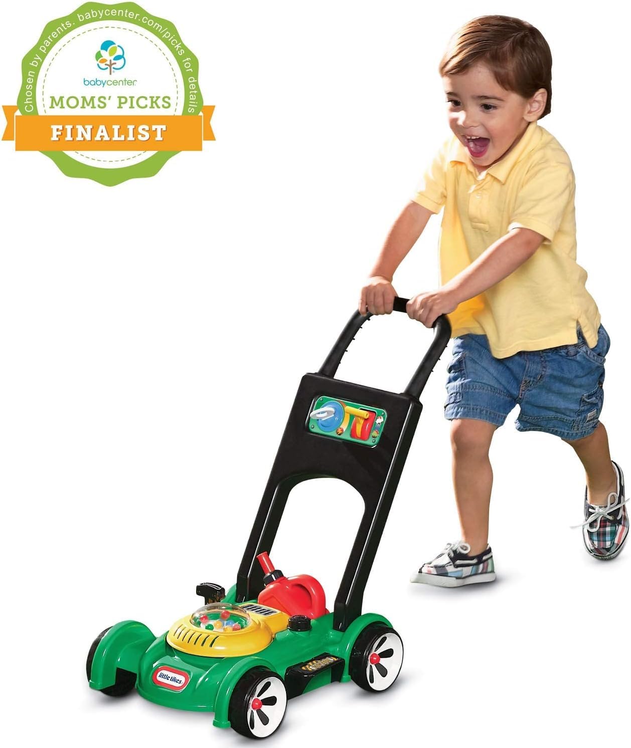Little Tikes Gas 'n Go Mower Kids Toys for Toddlers Boys Girls Age 18 Months and Older, Indoor Outdoor Push Gardening Summer Toy Gifts for Birthday