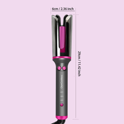 Automatic Curling Iron - 1 Piece Electric Rotating Hair Curler With Anti-Tangle & Anti-Scald Design, Portable Heated Hair Curling Roller For Women, Mother's Day, Birthday And Christmas Gifts