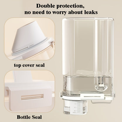 Set of 4, 5-Pound Rice Storage Containers with Airtight Seals, Designed for Dry Grains. These Transparent Plastic Boxes Feature a Pouring Spout And Are Suitable for Storing Grains, Meats, Flour, And Snacks.