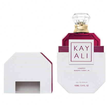 LocalKAYALI Lovefest Burning Cherry 48 Eau De Parfum 100ml – Sweet Fruity Gourmand Perfume For Women – Long Lasting Arabic Fragrance With Black Cherry, Jasmine & Patchouli – Luxury Gift For Birthday, Christmas & Romantic Evenings