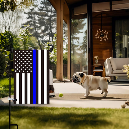 Garden Flag Pole Stand Holder,Akeydeco 10 Pack Garden Flags for Outside with Flag Stopper and Clip Waterproof Powder-Coated Paint for Flag Pole Holder for Outside House,Yard Flags for Outside
