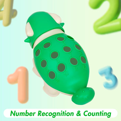 Hirger Fine Motor Dinosaur: Sensory Toys for Toddler 1-3 Year Old, Montessori Preschool Learning Educational Toy for Baby 12 Month Birthday Gift