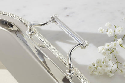 Reed And Barton 896102 Rectangle Silverplate Tray With Handles